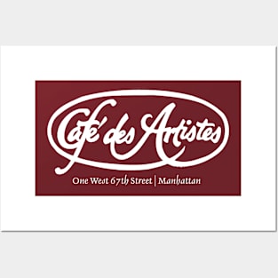 Cafe des Artists Posters and Art